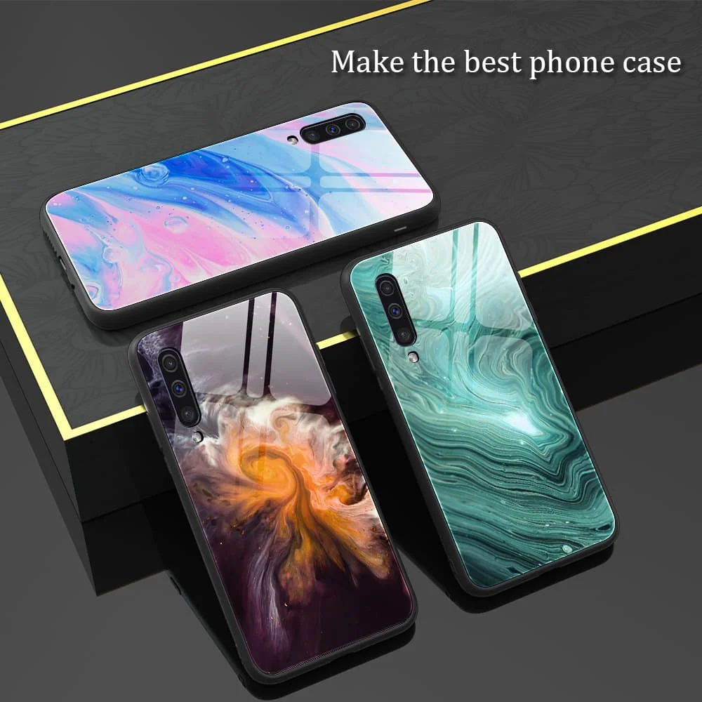 Tempered Glass Marble Phone Case for Samsung Galaxy A51 A71 A50 A70 A80 A90 A20 A30 A81 A91 S Shockproof Camera Protection Hard
Tempered Glass Marble Phone Case for Samsung Galaxy A51 A71 A50 A70 A80 A90 A20 A30 A81 A91 S Shockproof Camera Protection Hard
