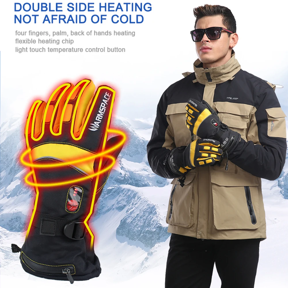 Heating Gloves Rechargeable Adult Winter Outdoor Sports Camping Keep Warm Four Fingers Flexible Use Unisex Double Sided Gloves
Heating Gloves Rechargeable Adult Winter Outdoor Sports Camping Keep Warm Four Fingers Flexible Use Unisex Double Sided Gloves