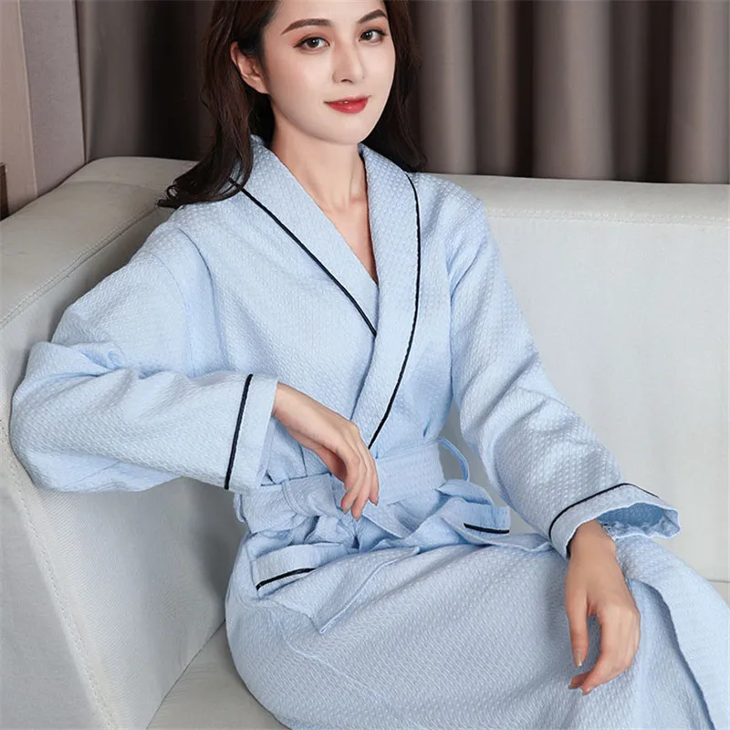 Pure cotton waffle bathrobe for adult hotel women walf checks bathrobes summer adult sleepwear bathrobe
Pure cotton waffle bathrobe for adult hotel women walf checks bathrobes summer adult sleepwear bathrobe