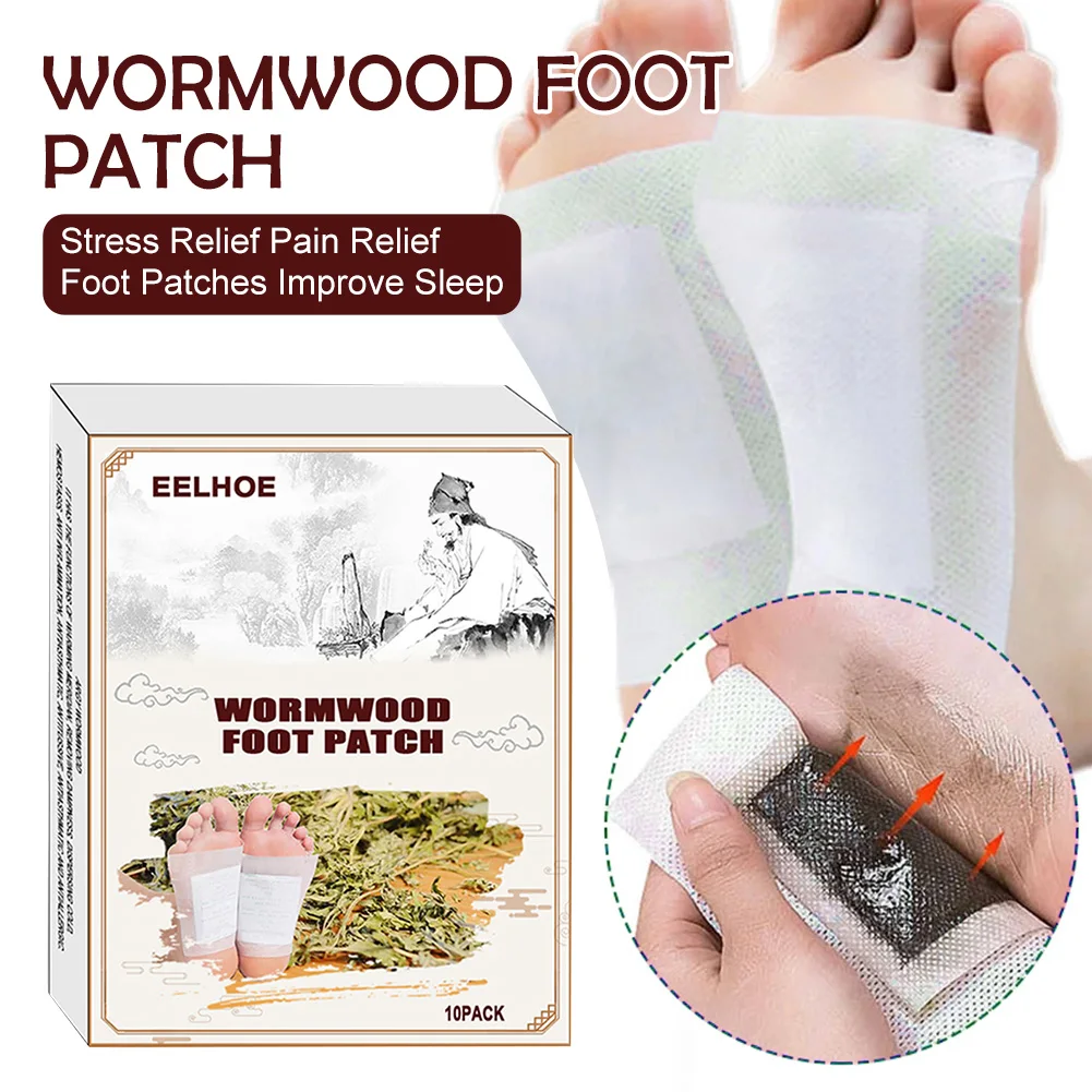 10Pcs/box Foot Patch Wormwood Foot Pads Stress Relief Pain Relief Overnight Foot Patches Pads Improve Sleep Quality Foot Cares
10Pcs/box Foot Patch Wormwood Foot Pads Stress Relief Pain Relief Overnight Foot Patches Pads Improve Sleep Quality Foot Cares