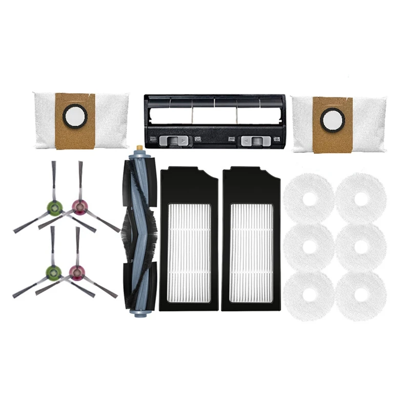 Запчасти для робота-пылесоса Ecovacs Deebot X1 TURBO/OMNI, основная щетка, фильтр НЕРА, насадка на швабру, тканевые аксессуары
Запчасти для робота-пылесоса Ecovacs Deebot X1 TURBO/OMNI, основная щетка, фильтр НЕРА, насадка на швабру, тканевые аксессуары