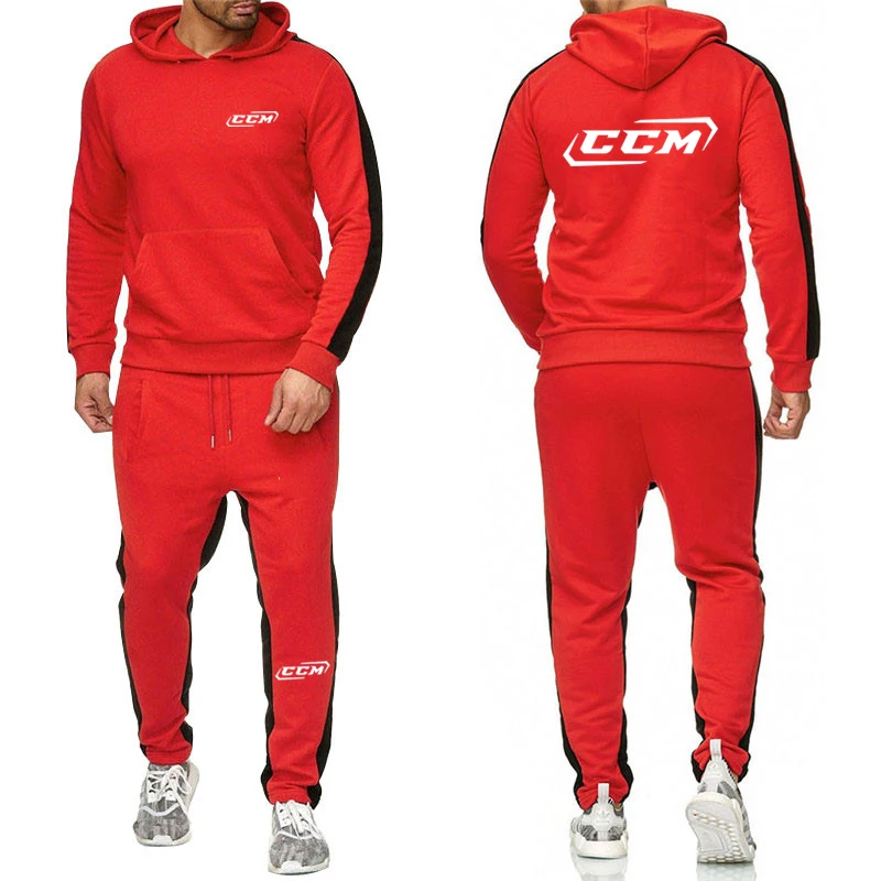 2021 CCM Logo Printed Winter Hoodie Set Men's Fashion Fleece Hoodie Brand Pants Casual Jogging Set Sweater Pullover Hot Sale A+1
2021 CCM Logo Printed Winter Hoodie Set Men's Fashion Fleece Hoodie Brand Pants Casual Jogging Set Sweater Pullover Hot Sale A+1