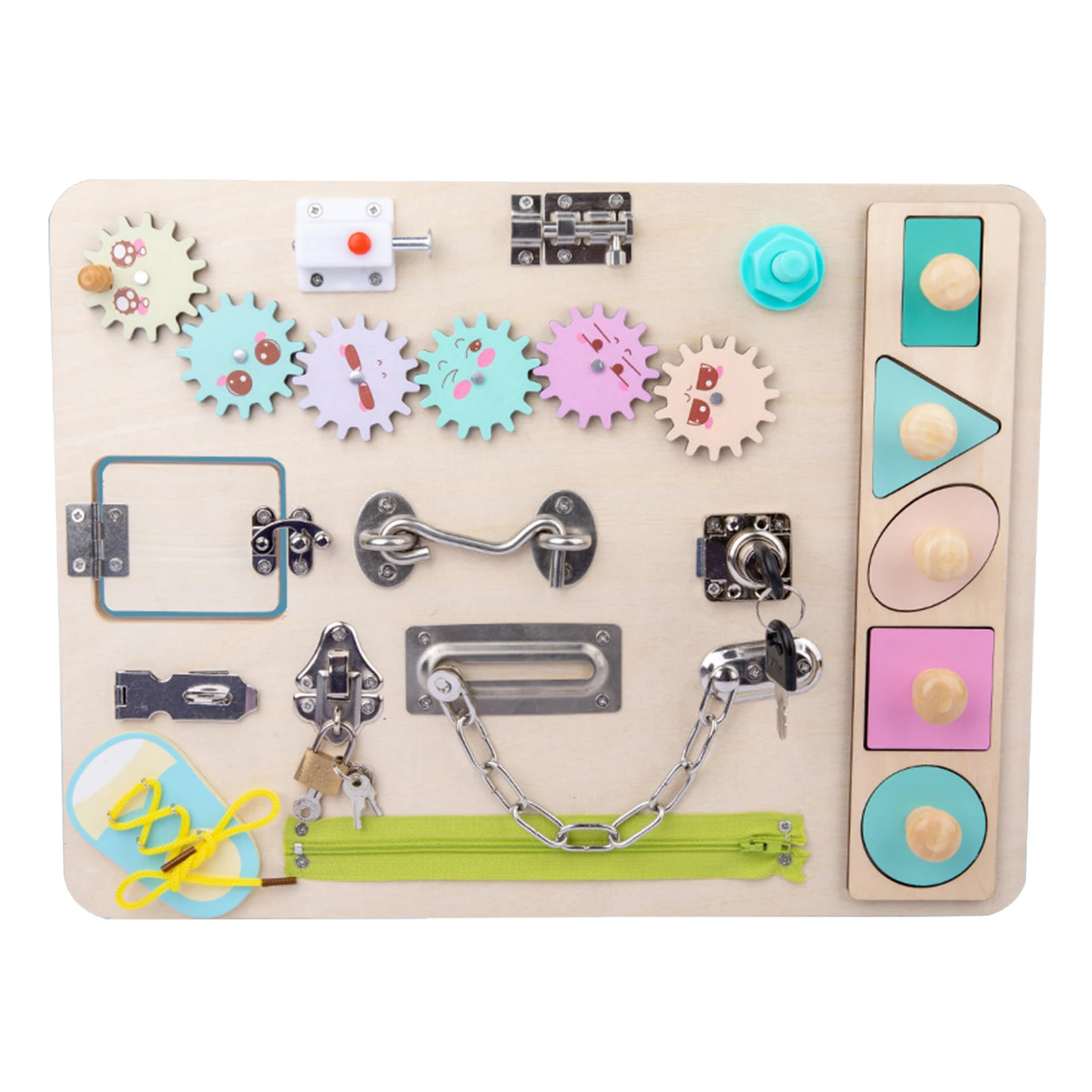 Bu sy доска для малышей сенсорная доска деревянная занятая Классная доска для детей блокировка и защелка для малышей 1-3
Bu sy доска для малышей сенсорная доска деревянная занятая Классная доска для детей блокировка и защелка для малышей 1-3