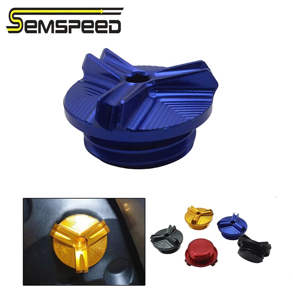 SEMSPEED для YAMAHA YZF R1 R1M R25 R3 R6 2015 2016 2017 2018 2019 2020 Крышка масляного фильтра мотоцикла