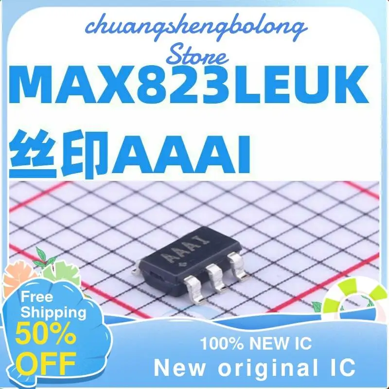 10-200 шт. MAX823LEUK + T MAX823 AAAI SOT23-5 Функция сброса монитора напряжения новый оригинальный IC
10-200 шт. MAX823LEUK + T MAX823 AAAI SOT23-5 Функция сброса монитора напряжения новый оригинальный IC