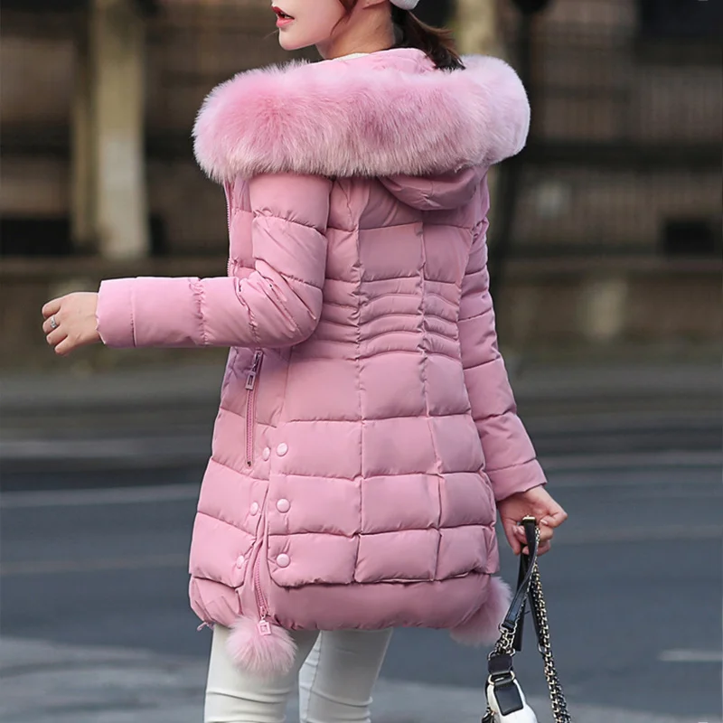 Cotton down women's jacket thick synthetic fur coat snow coat winter coat new in 2021
Cotton down women's jacket thick synthetic fur coat snow coat winter coat new in 2021