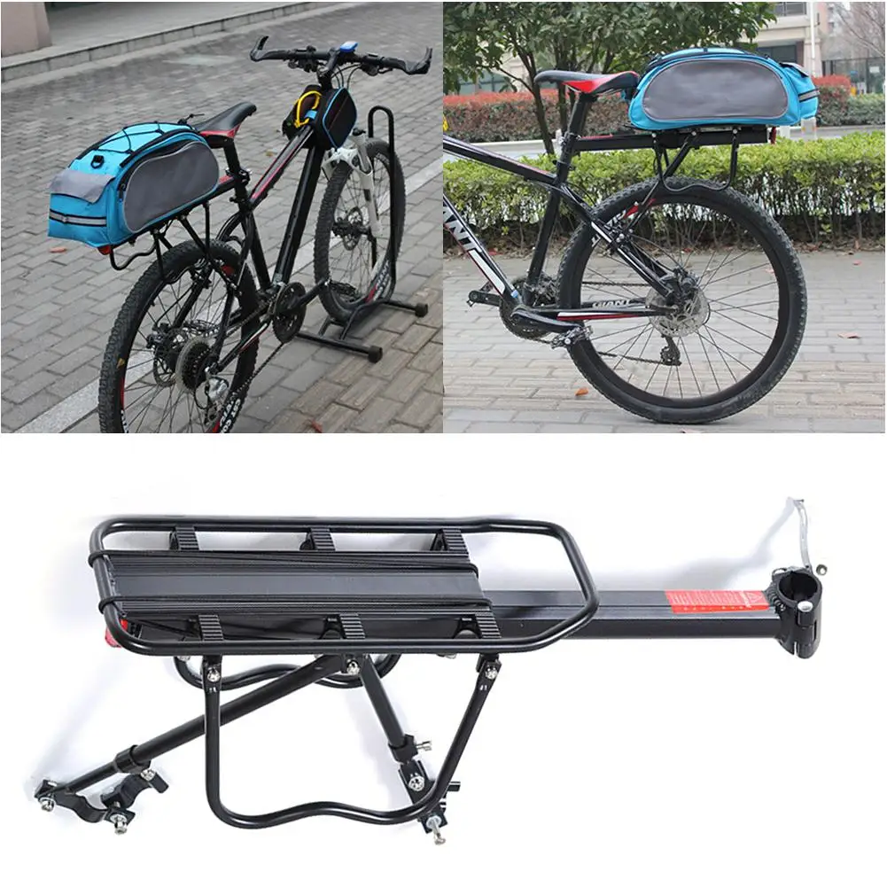 MTB Bike Rear Shelf Bicycle Rear Seat Luggage Carrier Cycling Back Rack Aluminum alloy Bicycle Accessories For Drop Shipping
MTB Bike Rear Shelf Bicycle Rear Seat Luggage Carrier Cycling Back Rack Aluminum alloy Bicycle Accessories For Drop Shipping