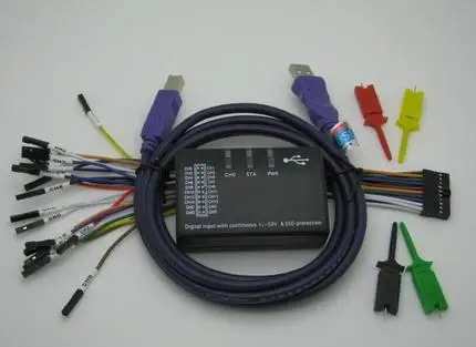 New USB Logic 100MHz 16Ch Logic Analyzer for ARM FPGA 
New USB Logic 100MHz 16Ch Logic Analyzer for ARM FPGA