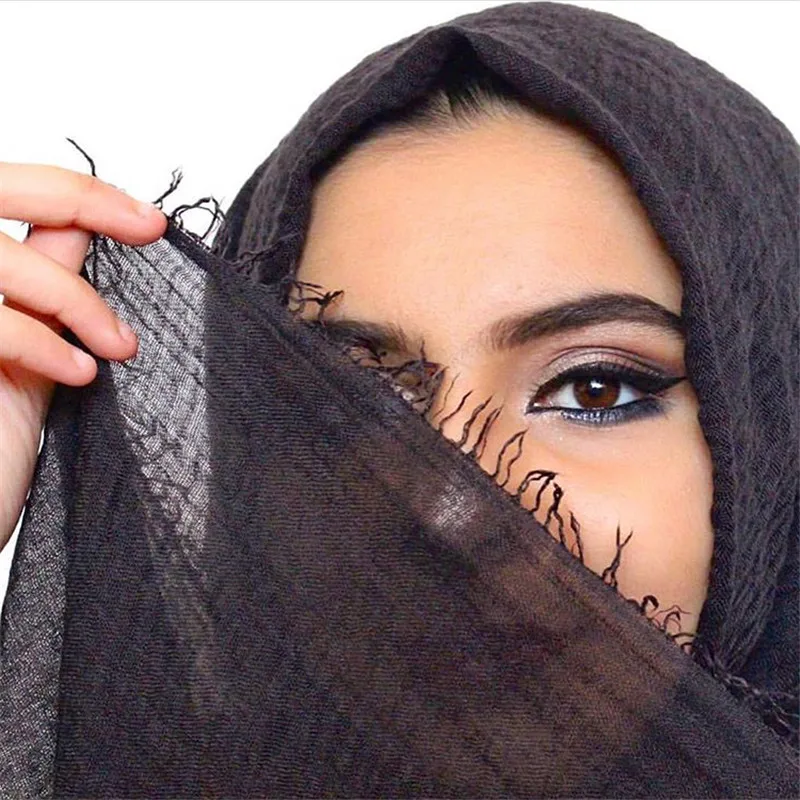 wholesale price 70*175cm women muslim crinkle hijab scarf soft cotton headscarf islamic head wraps hijab femme musulman
wholesale price 70*175cm women muslim crinkle hijab scarf soft cotton headscarf islamic head wraps hijab femme musulman