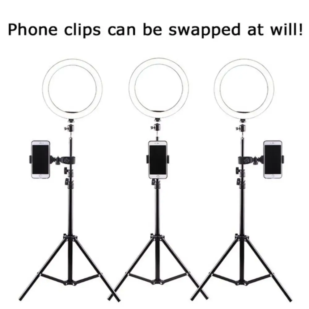 Ring Fill Light Video Light Lamp LED Ring Light Portable Universal W/Tripod Three-Speed Photo Sudio Makeup Lighting Photography
Ring Fill Light Video Light Lamp LED Ring Light Portable Universal W/Tripod Three-Speed Photo Sudio Makeup Lighting Photography