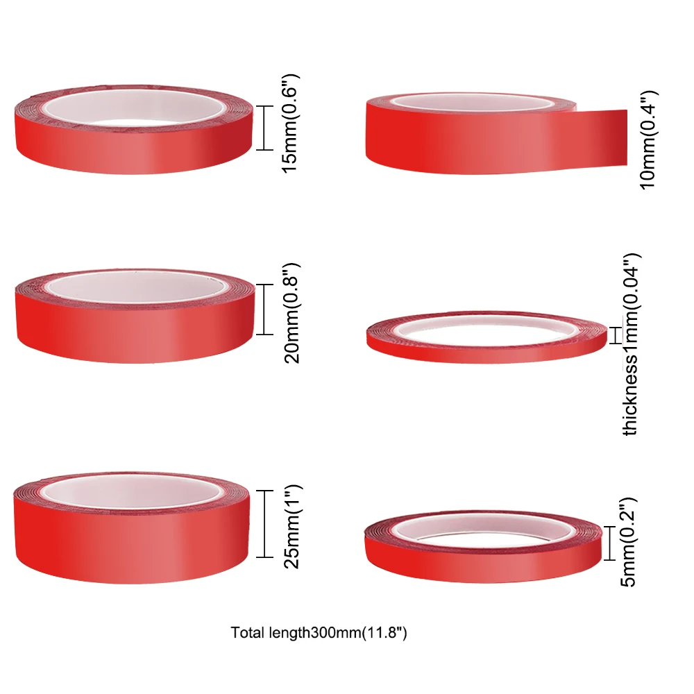 3m Acrylic Double Sided Adhesive No Trace Tape Roll Clear Sticker Mounting Waterproof Tape for Car Cell Phone Household Industry
3m Acrylic Double Sided Adhesive No Trace Tape Roll Clear Sticker Mounting Waterproof Tape for Car Cell Phone Household Industry