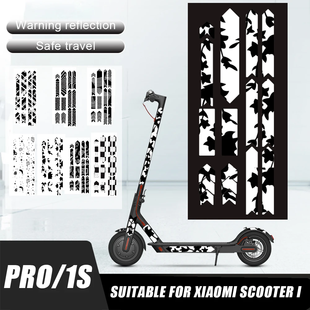 1Set Reflective Stickers Electric Scooter Waterproof Luminous Warning Sticker for Xiaomi MI/Pro/1s Electric Scooter Decor Film
1Set Reflective Stickers Electric Scooter Waterproof Luminous Warning Sticker for Xiaomi MI/Pro/1s Electric Scooter Decor Film