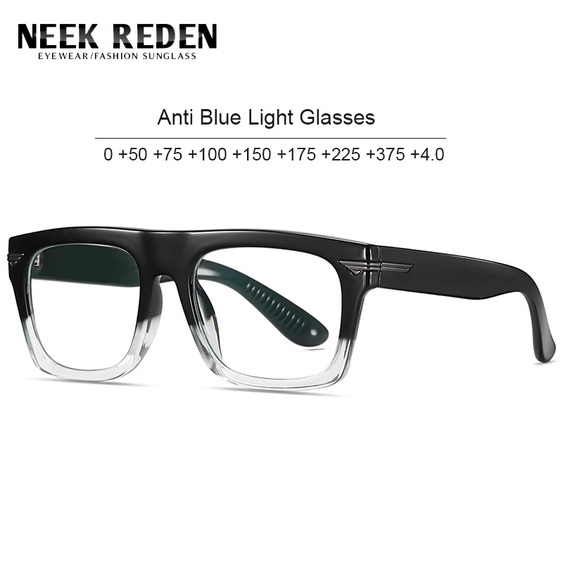 Anti Blue Light Reading Glasses Tr90 Retro Square Style Magnifier Eyewear Women Men Brand Design Eyeglasses Frame Gaming Glases
Anti Blue Light Reading Glasses Tr90 Retro Square Style Magnifier Eyewear Women Men Brand Design Eyeglasses Frame Gaming Glases
