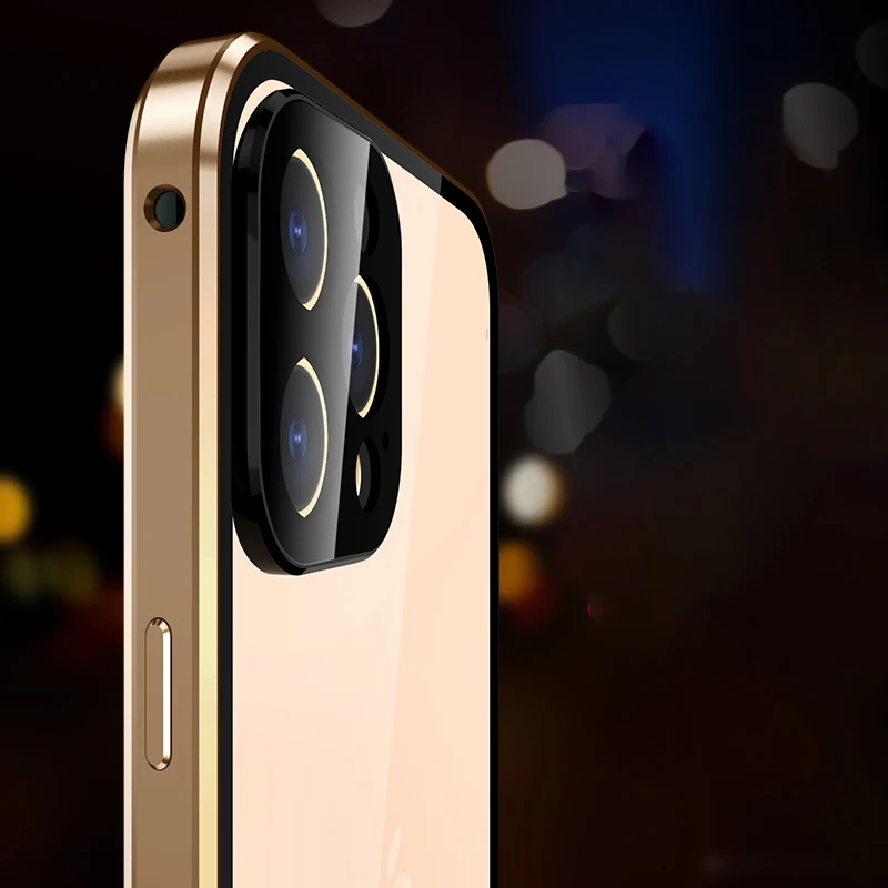 Metal 360 Cases For iphone 12 pro Max Case buckle installation Glass For iphone 12 mini case funda luxury coque cover phone case
Metal 360 Cases For iphone 12 pro Max Case buckle installation Glass For iphone 12 mini case funda luxury coque cover phone case