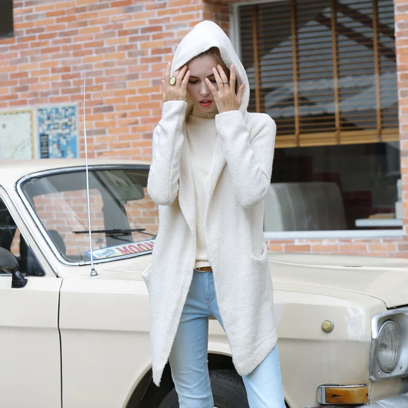 AIUJXK Hooded Knitted Cardigan Women 2019 New Autumn Winter Loose Long Sweaters Fashion Female Long Sleeve Casual Knitwear Coats
AIUJXK Hooded Knitted Cardigan Women 2019 New Autumn Winter Loose Long Sweaters Fashion Female Long Sleeve Casual Knitwear Coats