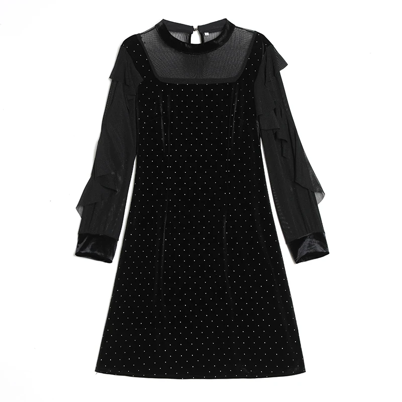 Plus Size Spring Winter Vintage Gold Velvet Thicken Warm Vestido 2021 Women Casual Dress Office Lady Party Black Sexy Mini Dress
Plus Size Spring Winter Vintage Gold Velvet Thicken Warm Vestido 2021 Women Casual Dress Office Lady Party Black Sexy Mini Dress