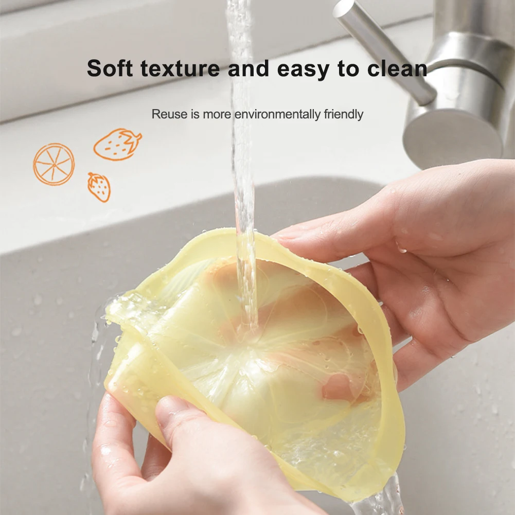 6pcs Silicone Fresh-keeping Cover Plastic Wrap Stretch Lids Reusable Food Stoage Bowls Cups Dishes Containers Cover -40-230 C
6pcs Silicone Fresh-keeping Cover Plastic Wrap Stretch Lids Reusable Food Stoage Bowls Cups Dishes Containers Cover -40-230 C