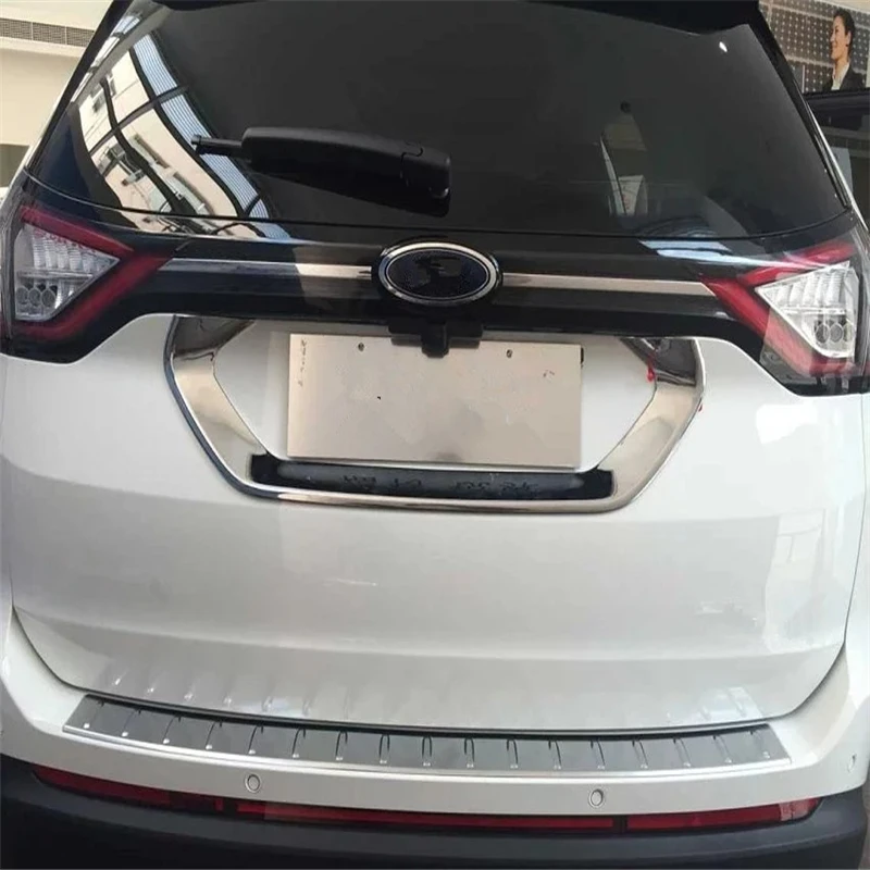 WELKINRY car cover For Ford Edge 2014 2015 2016 2017 2018 ABS chrome rear tail box gate back door trunk boot license plate trim
WELKINRY car cover For Ford Edge 2014 2015 2016 2017 2018 ABS chrome rear tail box gate back door trunk boot license plate trim