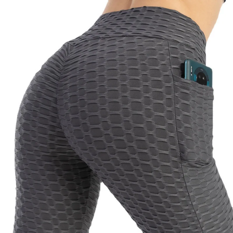 Leggings Women Yoga Pants with Pockets Sport Bubble Butt High Waist Tights Gym Clothing Workout Running Sweatpants Summer
Leggings Women Yoga Pants with Pockets Sport Bubble Butt High Waist Tights Gym Clothing Workout Running Sweatpants Summer