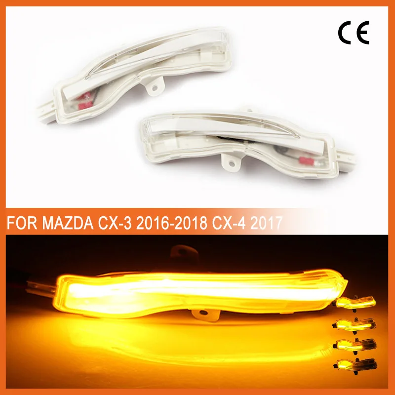 A Pair Car Rearview Mirror Turn Signal Lights For Mazda CX-3 2016-2018 CX-4 2017 2018 CX-5 2016 Facelift LED Dynamic Indicator
A Pair Car Rearview Mirror Turn Signal Lights For Mazda CX-3 2016-2018 CX-4 2017 2018 CX-5 2016 Facelift LED Dynamic Indicator