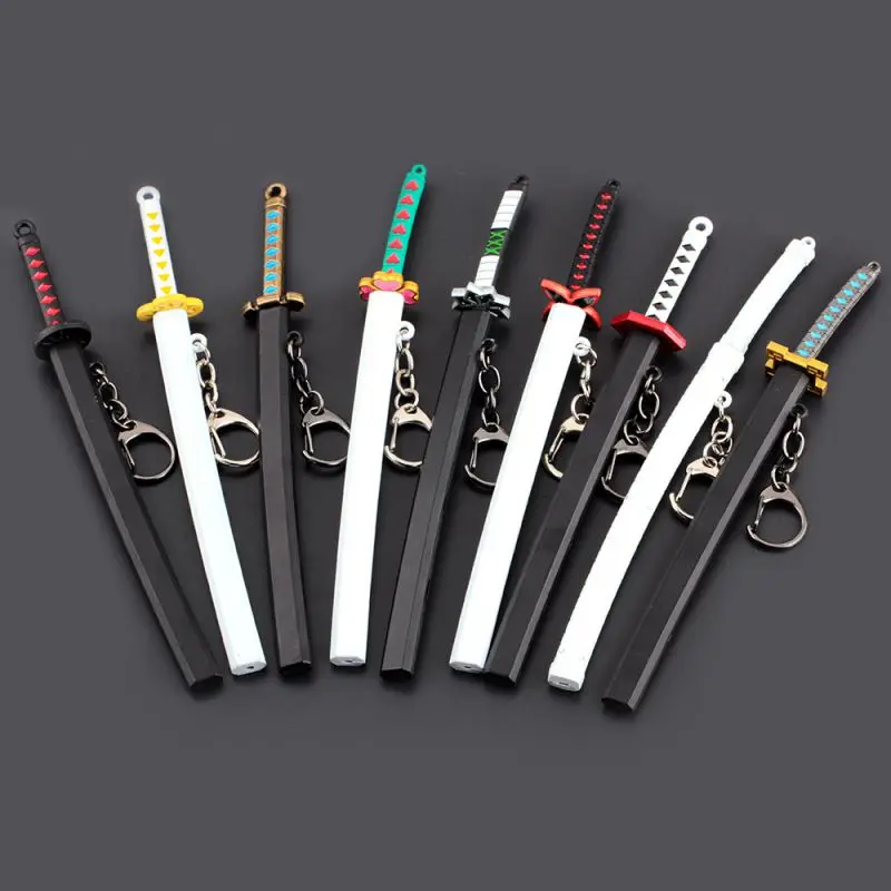 Japan's Popular Anime Cartoon Demon Scabbard Blade Samurai With Scabbard Sword Weapon Model Metal Key Chain Pendant K20042
Japan's Popular Anime Cartoon Demon Scabbard Blade Samurai With Scabbard Sword Weapon Model Metal Key Chain Pendant K20042