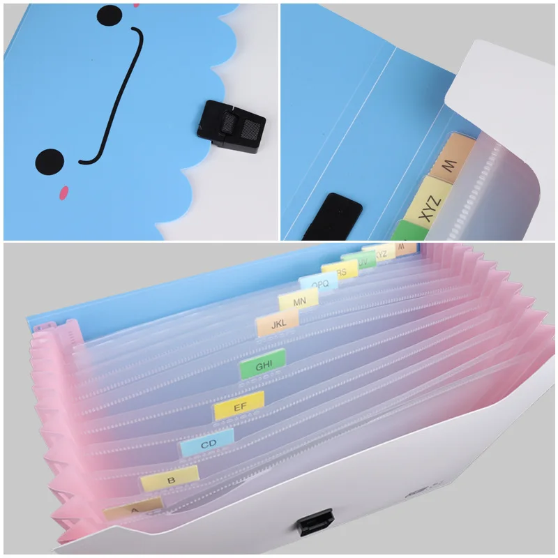 Stylish cartoon pattern organ bag Student office 13-layer large-capacity portable a4 test paper information bag
Stylish cartoon pattern organ bag Student office 13-layer large-capacity portable a4 test paper information bag