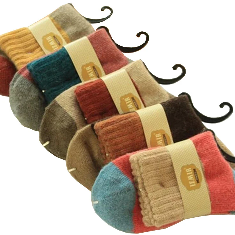 Women Winter Thermal Socks Thickened Tube Rabbit Wool Socks Cute Warm Women's Socks 5pairs Women's Cozy Socks For Christmas Gift
Women Winter Thermal Socks Thickened Tube Rabbit Wool Socks Cute Warm Women's Socks 5pairs Women's Cozy Socks For Christmas Gift