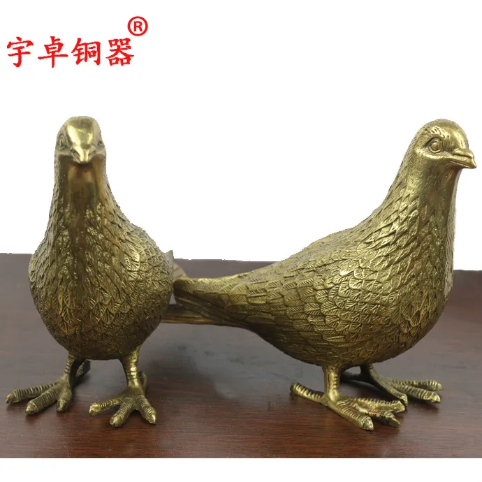 Юй чжуо голубь бронзовые медные украшения свадебные подарки свадебные принадлежности домашняя мебель голубь
Юй чжуо голубь бронзовые медные украшения свадебные подарки свадебные принадлежности домашняя мебель голубь