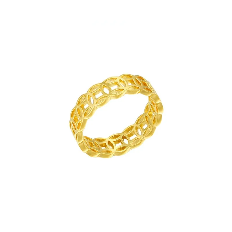 24K Gold-plated Color Rings for Women Simple Brass Ring Vintage Coin Ring Wedding Gift for The Bride Designer Charm Jewelry
24K Gold-plated Color Rings for Women Simple Brass Ring Vintage Coin Ring Wedding Gift for The Bride Designer Charm Jewelry