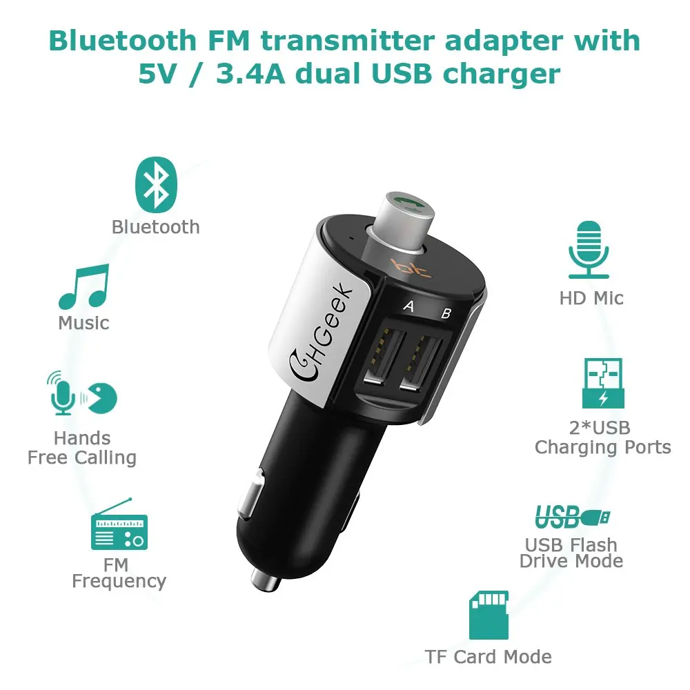 1 pcs Wireless Bluetooth Modulator 12-24v Bluetooth car transmitter LED Display Fashion
1 pcs Wireless Bluetooth Modulator 12-24v Bluetooth car transmitter LED Display Fashion