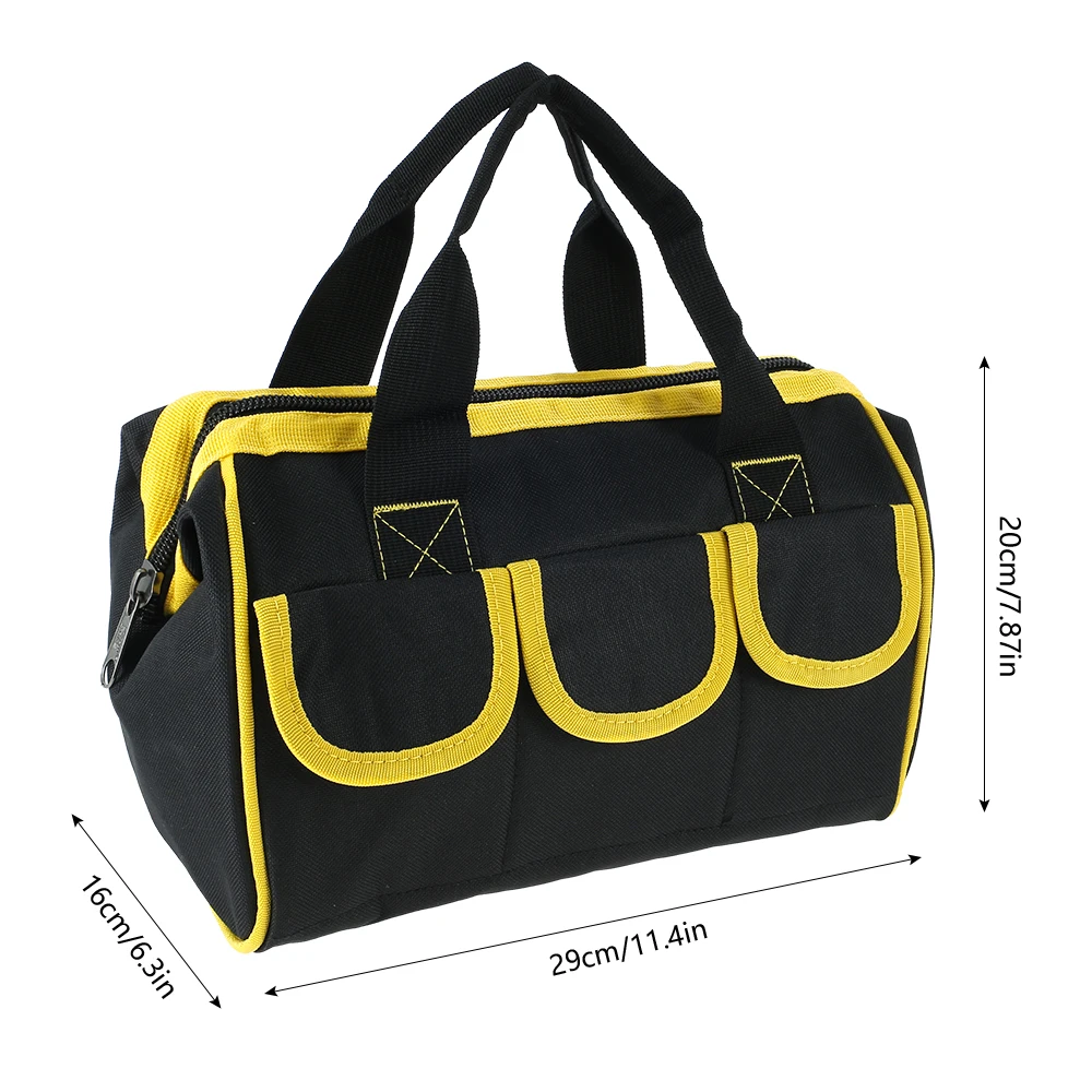 Wide-Mouth Tool Bag 12-Inch Tool Bag Organizer Waterproof Rip-resistant Multi-use Tool Tote Bag For Construction Carpentry
Wide-Mouth Tool Bag 12-Inch Tool Bag Organizer Waterproof Rip-resistant Multi-use Tool Tote Bag For Construction Carpentry