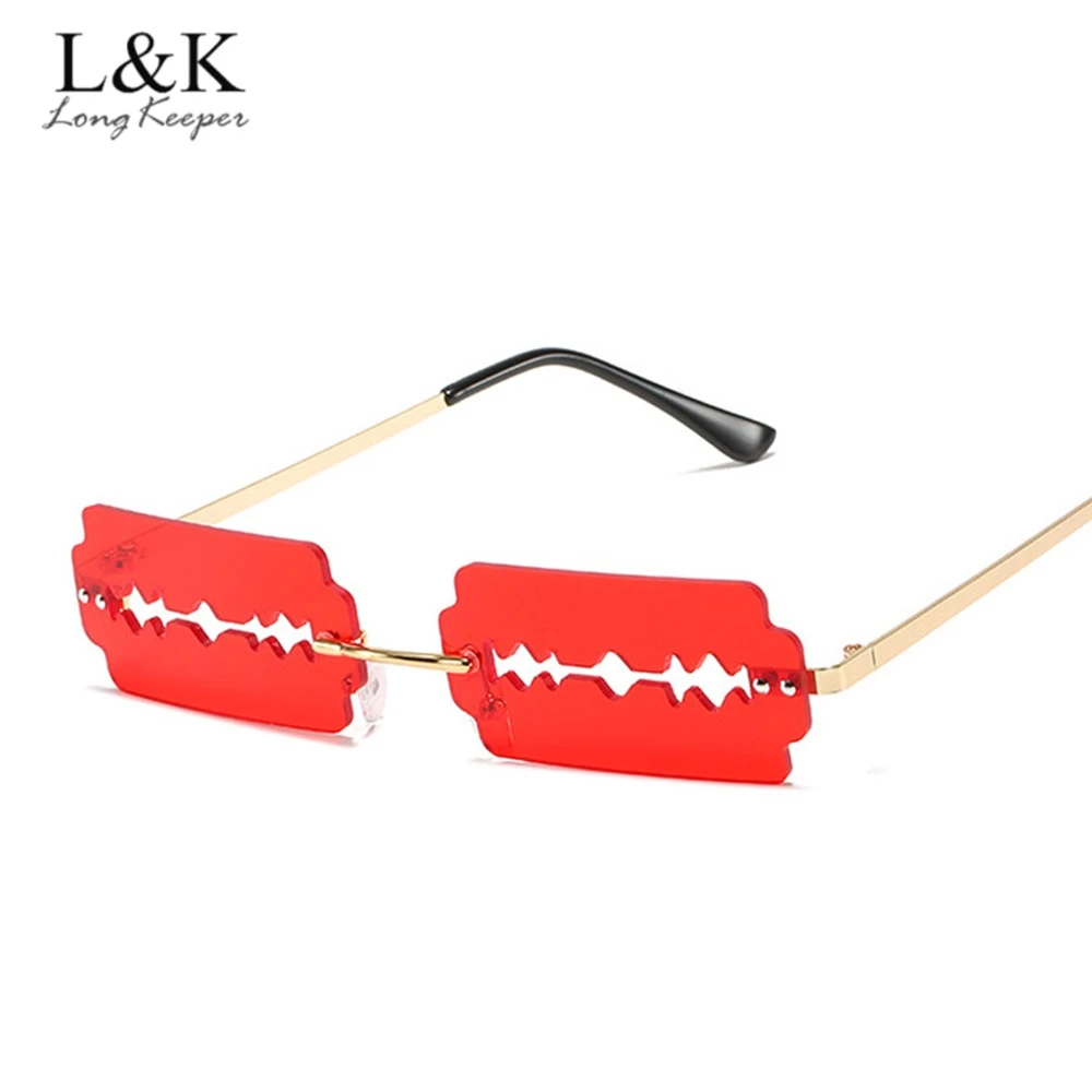 LongKeeper Fashion Rectangle Rimless Sunglasses Women Vintage Hollow Steampunk Sun Glasses Brand Designer Retro Female Glasses
LongKeeper Fashion Rectangle Rimless Sunglasses Women Vintage Hollow Steampunk Sun Glasses Brand Designer Retro Female Glasses