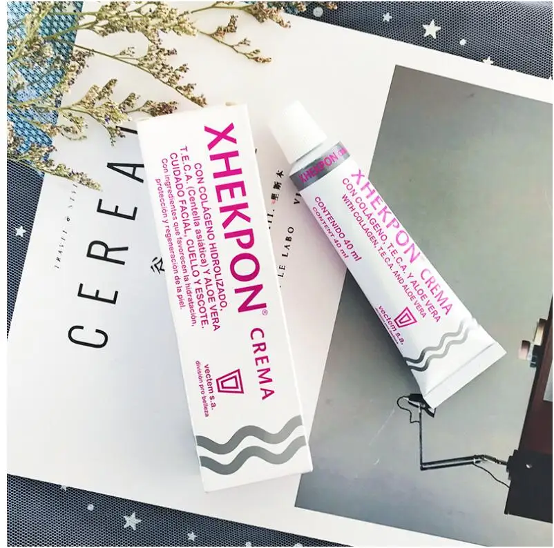 Xhekpon Crema Wrinkle Smooth Anti aging Whitening Cream Face and Neck Cream 40ml Neckline Cream
Xhekpon Crema Wrinkle Smooth Anti aging Whitening Cream Face and Neck Cream 40ml Neckline Cream