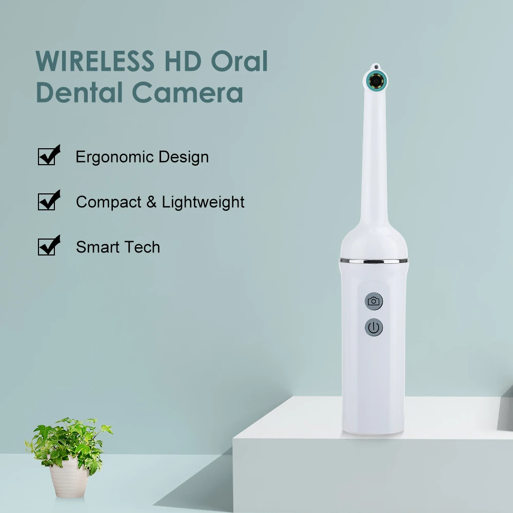Wireless Intraoral Dental Camera 1080p HD Endoscope Adjustable 6 LED Light USB 2MP Tooth Oral Camera for PC Android iOS Portable
Wireless Intraoral Dental Camera 1080p HD Endoscope Adjustable 6 LED Light USB 2MP Tooth Oral Camera for PC Android iOS Portable