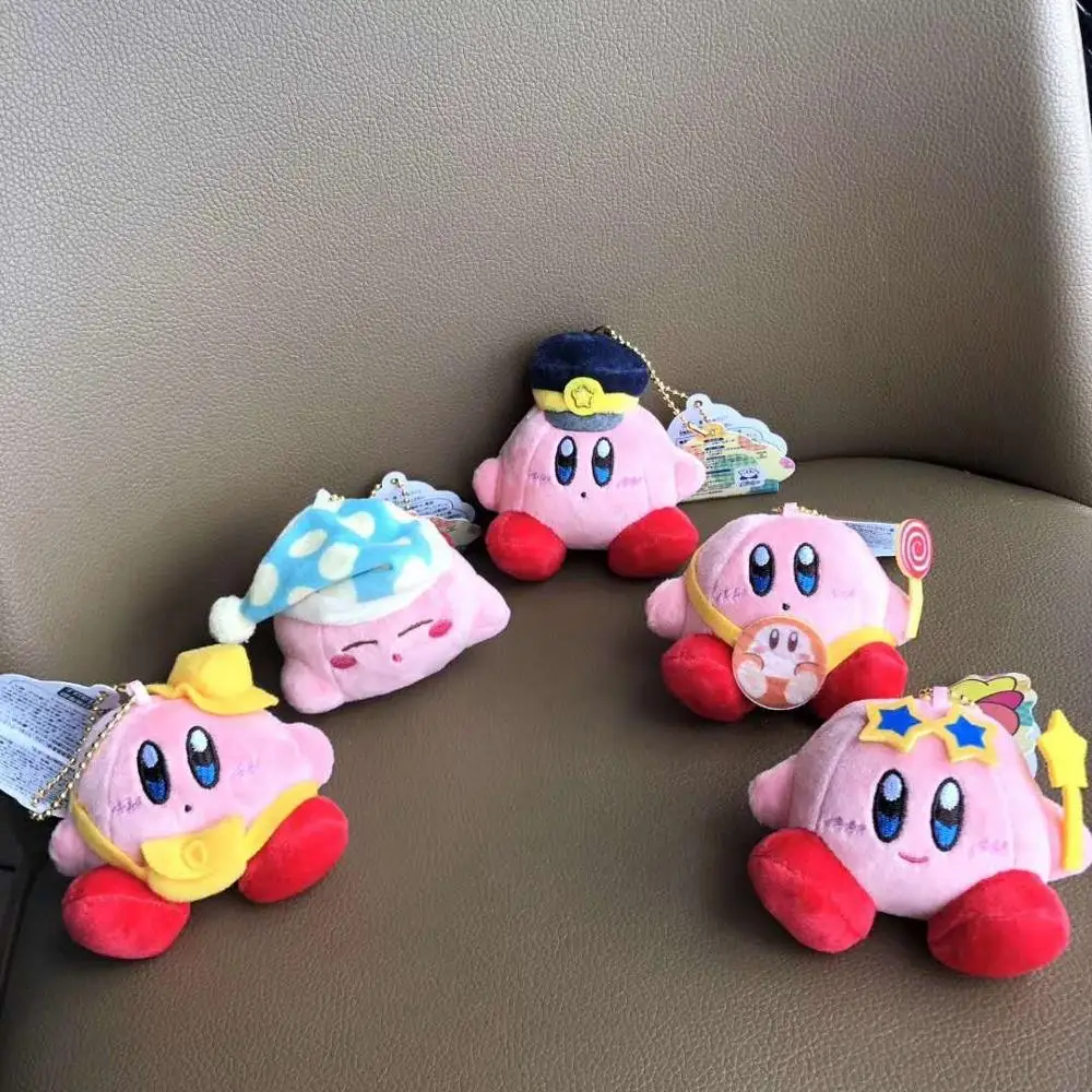 Fashion Game Kirby Keychain Cute Star Anime Plush Key Chain Children Bag Pendant Accessories Keyring Friends Gifts 
Fashion Game Kirby Keychain Cute Star Anime Plush Key Chain Children Bag Pendant Accessories Keyring Friends Gifts