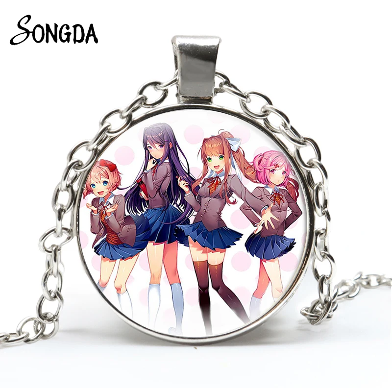 Kawaii Anime Necklace Chains Round Game Cartoon Figures Pendant Necklace Glass Cabochon Otaku Jewelry Wholesale Gifts New
Kawaii Anime Necklace Chains Round Game Cartoon Figures Pendant Necklace Glass Cabochon Otaku Jewelry Wholesale Gifts New