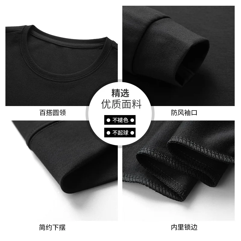 Spring 2021 new men's extra large round neck long sleeve sweater
Spring 2021 new men's extra large round neck long sleeve sweater