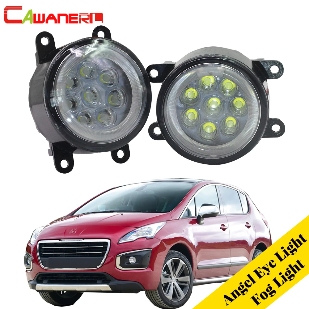 Cawanerl 2 X Car LED Fog Light Lamp Angel Eye DRL Daytime Running Light 12V Styling For Peugeot 3008 MPV 2009-2013
Cawanerl 2 X Car LED Fog Light Lamp Angel Eye DRL Daytime Running Light 12V Styling For Peugeot 3008 MPV 2009-2013