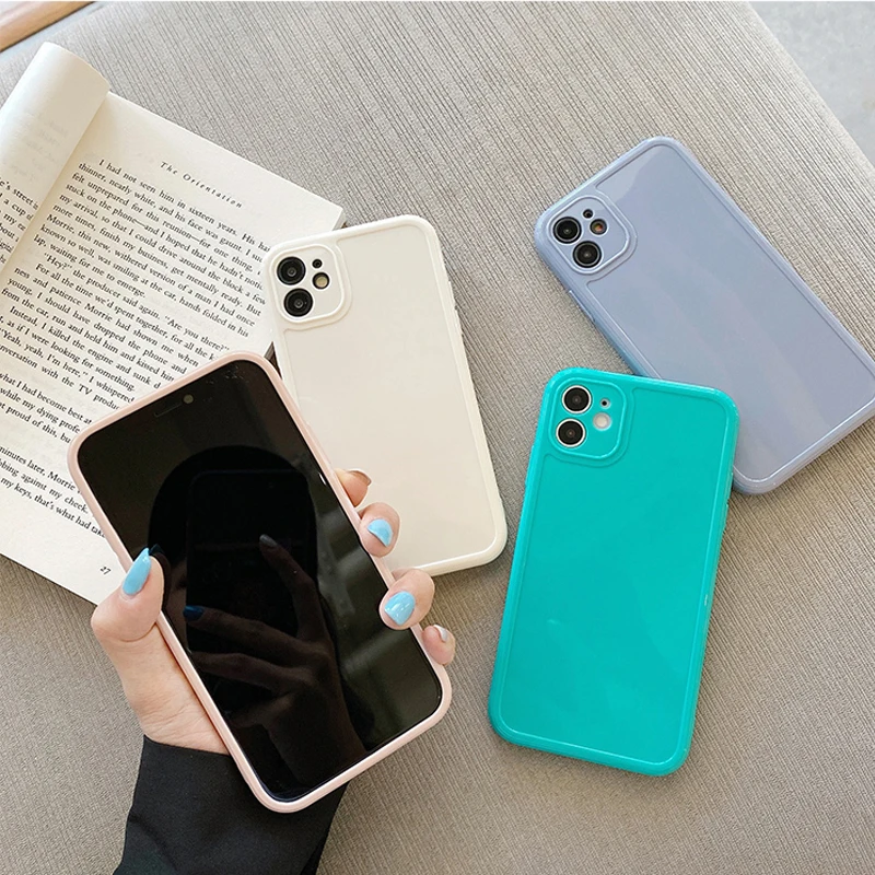 Candy Color Shockproof Silicone Phone Case For iPhone 12 Pro Max 11 X XR XS 7 8 Plus Mini SE 2020 Soft Camera Protection Cover
Candy Color Shockproof Silicone Phone Case For iPhone 12 Pro Max 11 X XR XS 7 8 Plus Mini SE 2020 Soft Camera Protection Cover