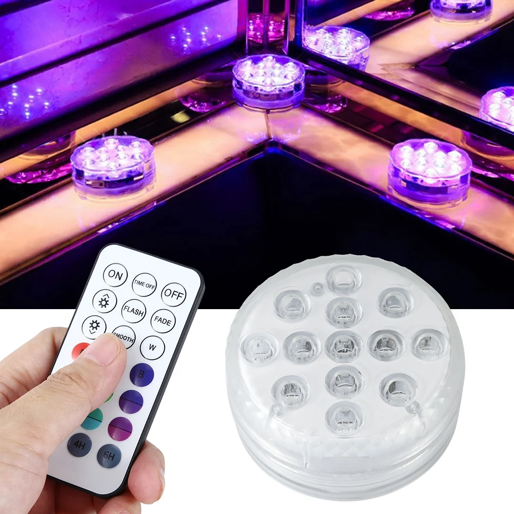 13LED Chip Remote Control Diving Light Waterproof Underwater Light Lighting Supplies
13LED Chip Remote Control Diving Light Waterproof Underwater Light Lighting Supplies