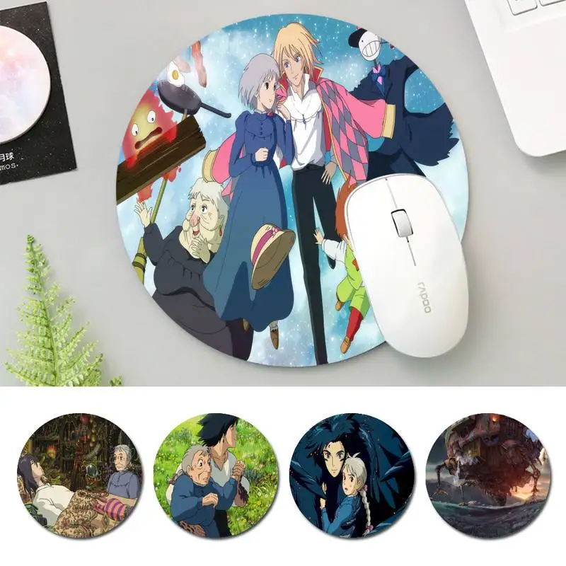 Desk Mat Howls Moving Castle Mouse Mat Round Pads Family Laptop Gamer Rubber Mouse Mat MousePad Desk Gaming Mousepad Cup Mat
Desk Mat Howls Moving Castle Mouse Mat Round Pads Family Laptop Gamer Rubber Mouse Mat MousePad Desk Gaming Mousepad Cup Mat