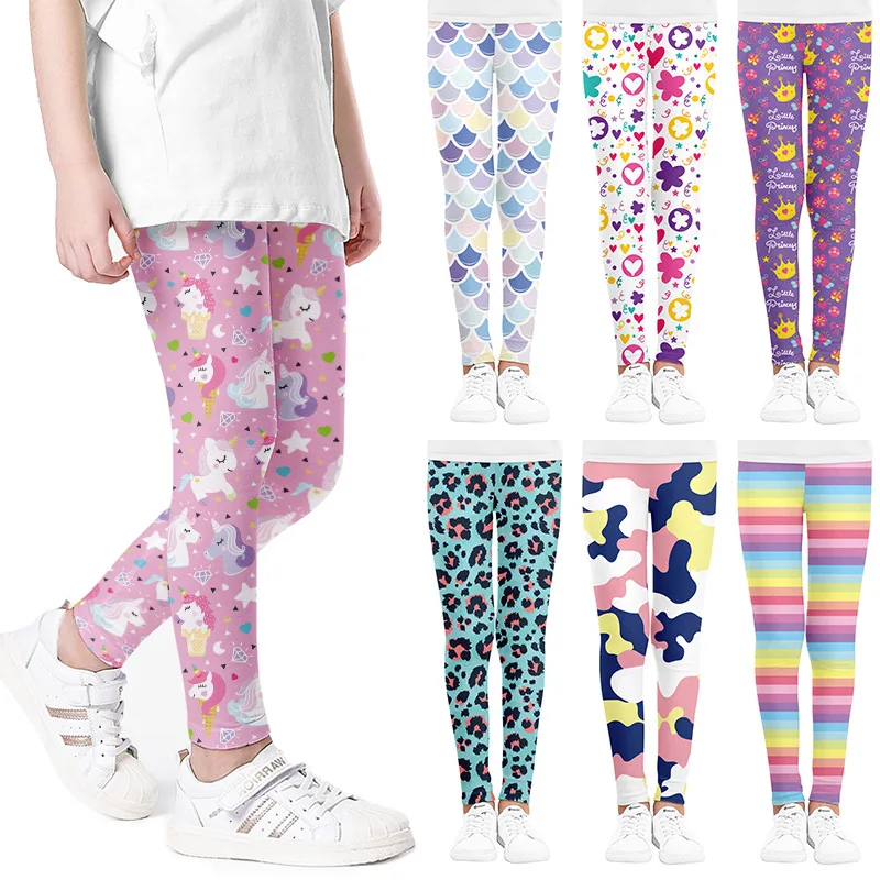 2021 Girl Pants Spring Autumn Children's Elasticity Fashion Thin Tight-Fitting Leggings Outer Wear Cartoon Printed Sports Pants
2021 Girl Pants Spring Autumn Children's Elasticity Fashion Thin Tight-Fitting Leggings Outer Wear Cartoon Printed Sports Pants