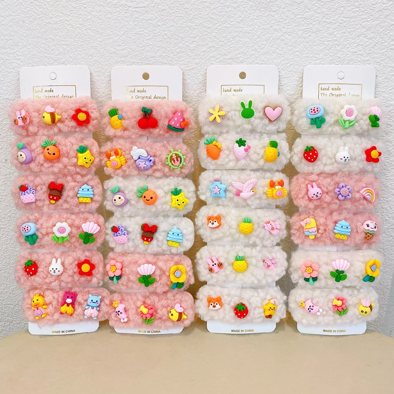 higood The new plush cartoon hairpin children baby lambs hair card side clip BB clip hair tire women in South Korea
higood The new plush cartoon hairpin children baby lambs hair card side clip BB clip hair tire women in South Korea