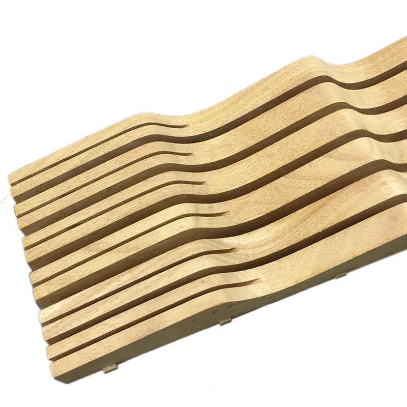 Beech Knife Block Holder Knife Storage Organizer - Saves Kitchen Counter Drawer Space for Home Cooking Chef
Beech Knife Block Holder Knife Storage Organizer - Saves Kitchen Counter Drawer Space for Home Cooking Chef