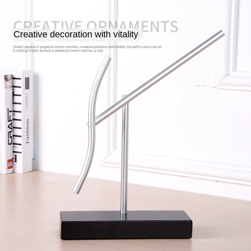 Chaotic Pendulum Iron Man Perpetual Motion Machine Newton Swing Ball Ruyi Ornaments Perpetual Motion Instrument Anti-Gravity
Chaotic Pendulum Iron Man Perpetual Motion Machine Newton Swing Ball Ruyi Ornaments Perpetual Motion Instrument Anti-Gravity