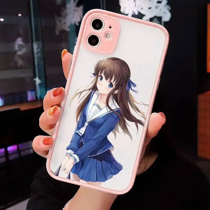 Fruits Basket Japan anime Phone Case matte transparent For iphone 7 8 11 12 plus mini x xs xr pro max cover luxury design coque
Fruits Basket Japan anime Phone Case matte transparent For iphone 7 8 11 12 plus mini x xs xr pro max cover luxury design coque