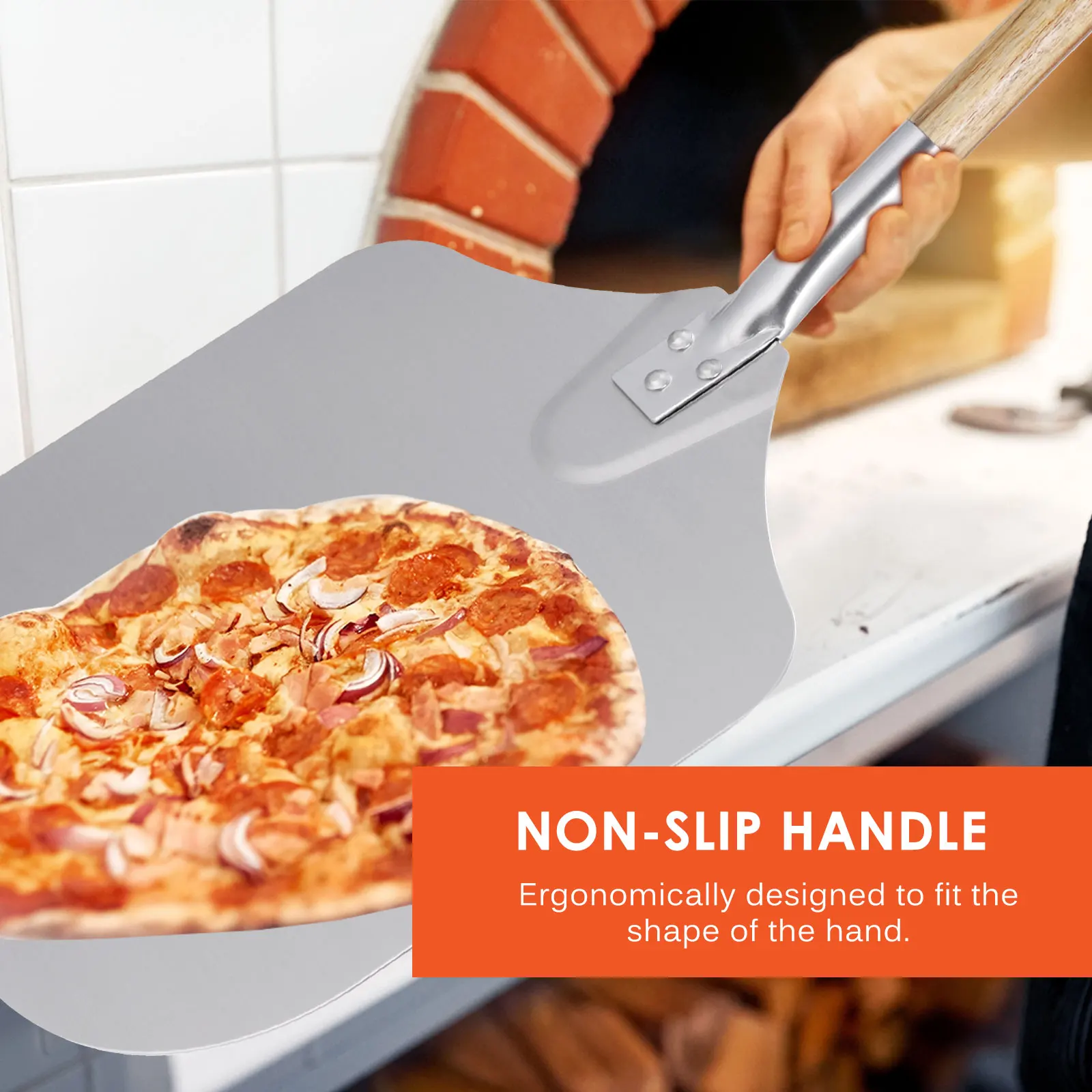 Removable Spiral Pattern Handle Pizza Transfer Shovel Wooden Handle Pizza Shovel
Removable Spiral Pattern Handle Pizza Transfer Shovel Wooden Handle Pizza Shovel
