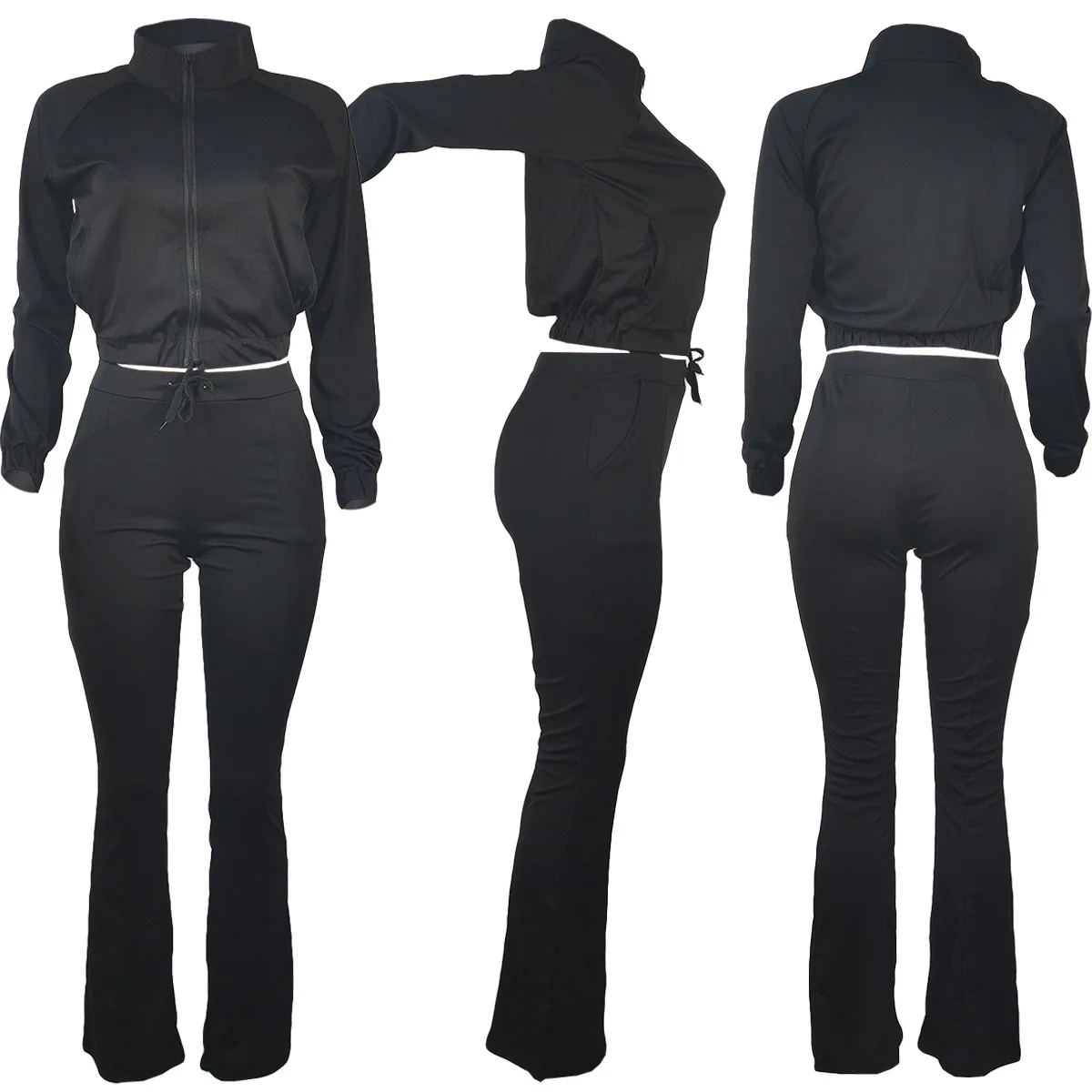 Women Tracksuits Two Piece Set Tights Sportswear Fitness Suit Long Sleeve Top And Pants Solid Color Casual Outfit Fall Clothes
Women Tracksuits Two Piece Set Tights Sportswear Fitness Suit Long Sleeve Top And Pants Solid Color Casual Outfit Fall Clothes