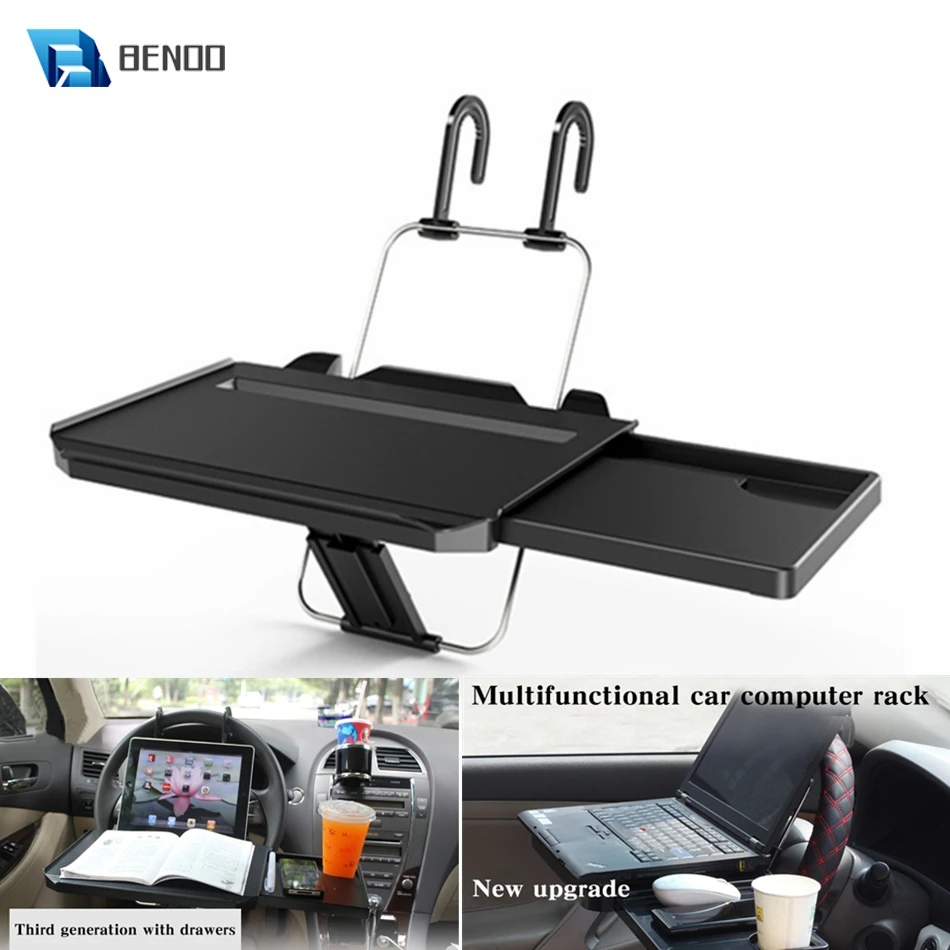 BENOO Multipurpose Portable Foldable Car Steering Wheel Desk & Seat Tray Table for Writing Laptop Dining Work Fit Most Cars
BENOO Multipurpose Portable Foldable Car Steering Wheel Desk & Seat Tray Table for Writing Laptop Dining Work Fit Most Cars