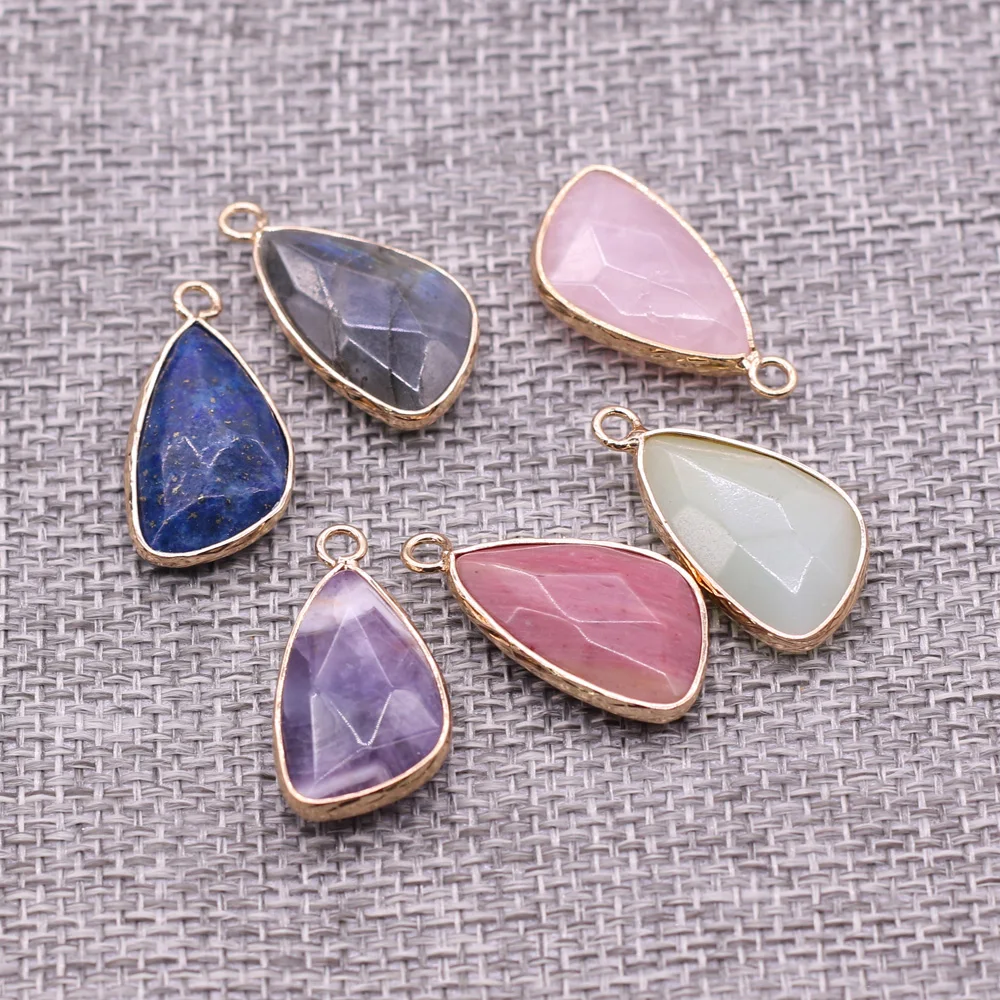 Natural Rose Quartzs Amethysts Pendant Charms Oblique Water Drop Shape Pendant for Making DIY Jewelry Necklace14x26mm
Natural Rose Quartzs Amethysts Pendant Charms Oblique Water Drop Shape Pendant for Making DIY Jewelry Necklace14x26mm